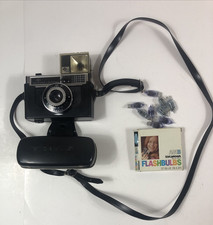 Agfa Isomat Rapid 35 mm fotocamera pellicola 1:4.5/38 obiettivo paratico con flash lampadina RAPID I