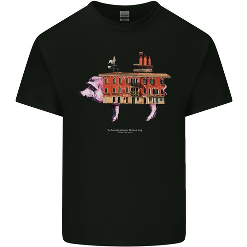 Country house street pig - country,