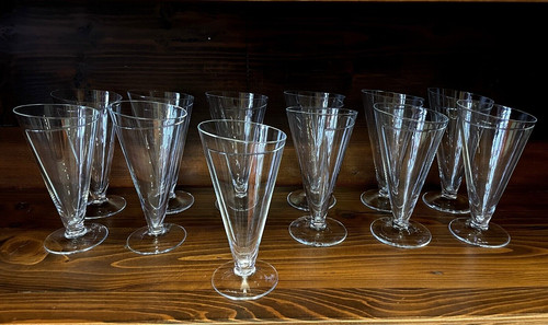 Set bicchieri cristallo - 12,