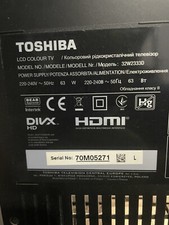 Ricambi toshiba 32w2333d - tv,