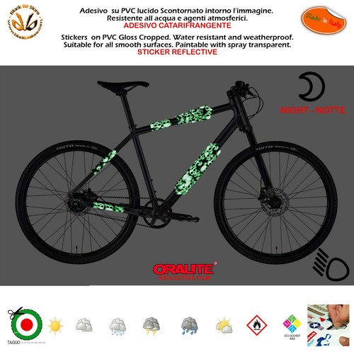 Kit adesivi vinile riflettente