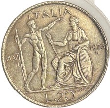 Italia regno lire 1928 - regno,