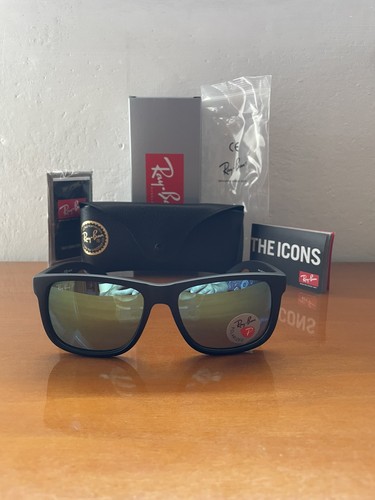 Ray ban justin nero - opaco, +