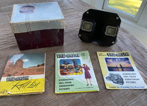 Scatola viewmaster anni - viewmaster, +