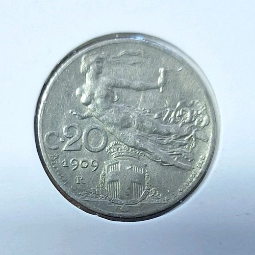Regno italia moneta 20 - d'italia,