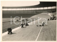 1935 MILANO Nuovo velodromo VIGORELLI - Finitura pista per l'inaugurazione