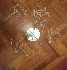 LAMPADARIO ACCIAIO CROMATO E