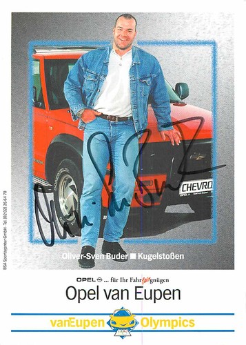 Biglietto autografo
