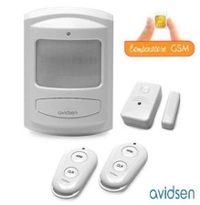 KIT DI ALLARME ANTIFURTO CON COMBINATORE TELEFONICO GSM