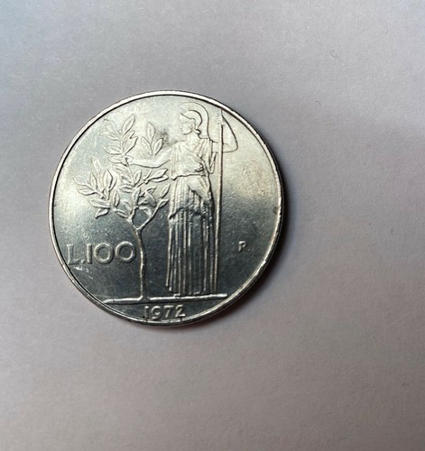 100 lire 1972 - molto, rara!!!