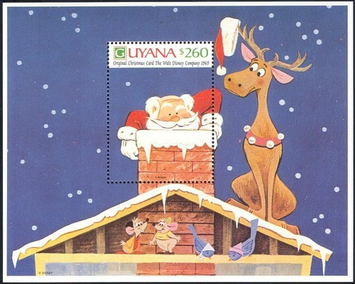 Guyana 1991 disney - 1991, natale