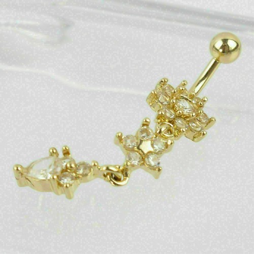 Bottone pancia diamante creato