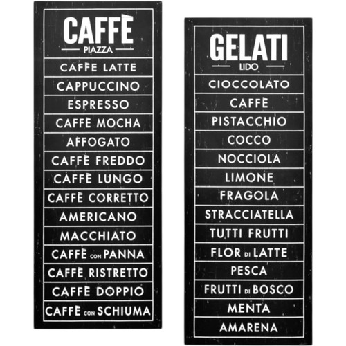 Set insegne caffè ikea - set,