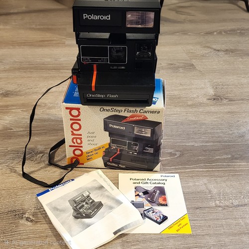 Polaroid one step flash 600 - step,