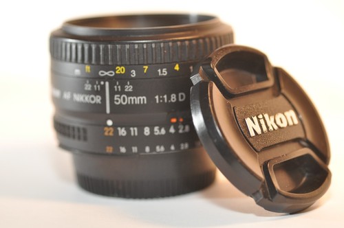 Nikon nikkor f - 50, f/1.8