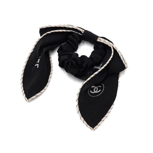 Fascia per capelli chanel nera - per,
