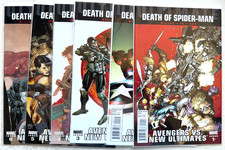 ULTIMATE DEATH OF SPIDER-MAN Avengers vs New Ultimates Millar-Yu originale USA*