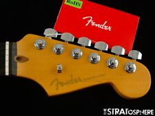 Fender American Ultra II Stratocaster Strat COLLO + SINTONIZZATORI BLOCCO "D" USA Ebano