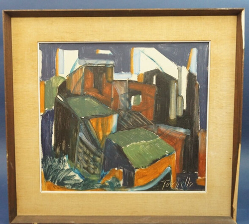 Mario tornello dipinto quadro - tornello,