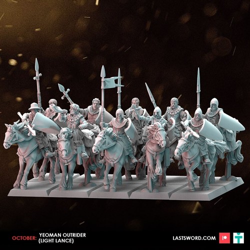 Miniature yeoman riders - 5,