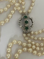 7255 - Collana 3 file di perle