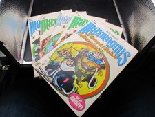 MAXMAGNUS lotto 5 fumetti (N. 2/5, 13 il 2 con adesivi) ottimi - ed. CORNO 1979