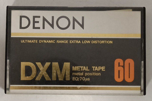 Denon dxm 1978 metal tipo - metal,