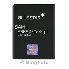 BATTERIA ORIGINALE BLUE STAR 3,7V 800mAh LI-ION PER SAMSUNG  CORBY 2 S3850 S5530
