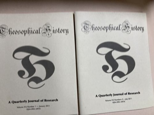 Lot theosophical history - lot, of