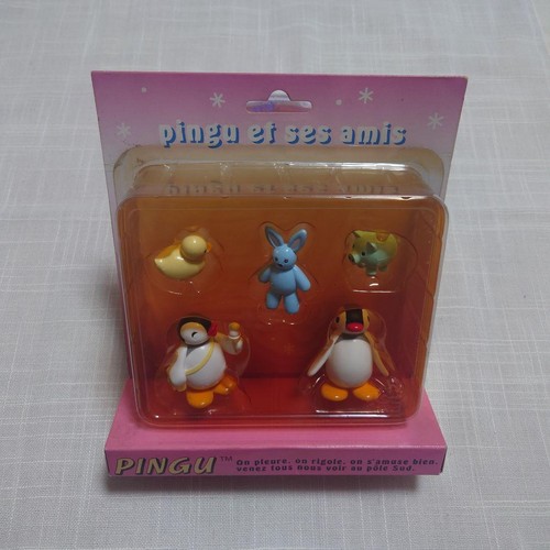 Pingu pinga mascot - mascot, set