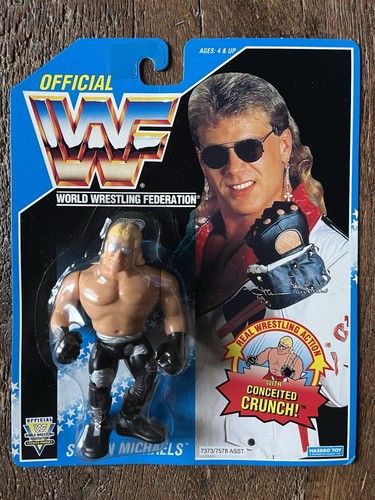 Wwf hasbro moc shawn - hasbro,