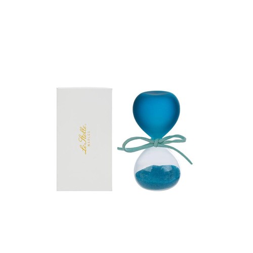 Clessidra vetro azzurro - clessidra,