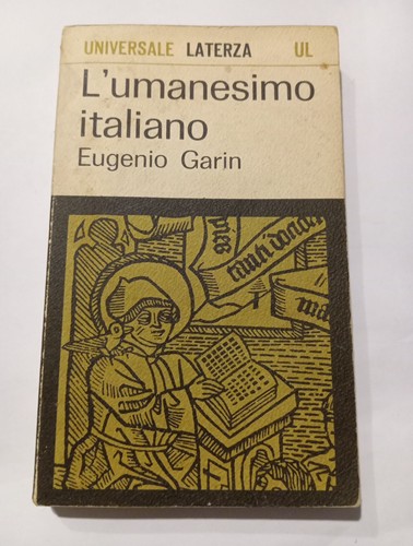Libro umanesimo italiano - italiano, ul3