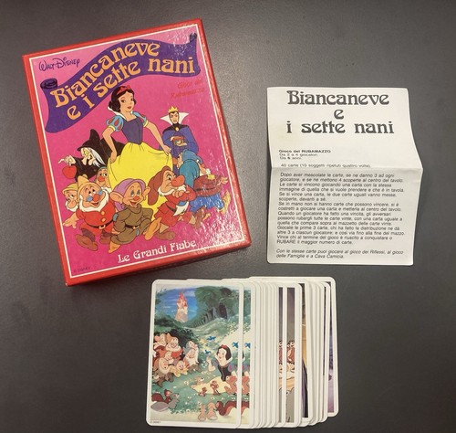 Carte rubamazzo biancaneve i - rubamazzo, e
