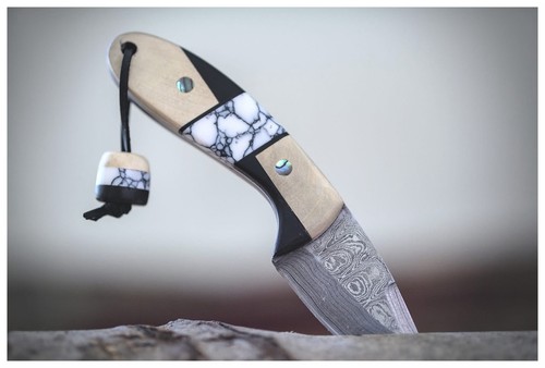 Coltello lama damasco - coltello,