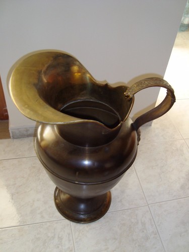 Portaombrelli anfora ottone - portaombrelli,