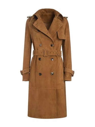 Trench cappotto donna - , pelle