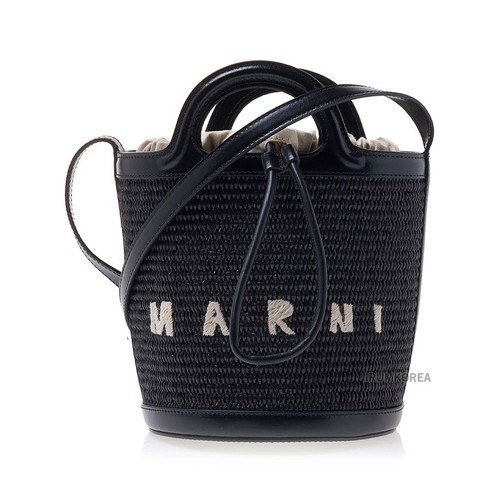 Marni tropicalia rafia bucket - rafia,