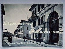 MANIAGO Pordenone Cambio Valute Cassa Risparmio Udine animata vecchia cartolina