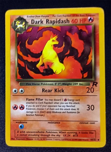 Dark rapidash non comune - 44/82,