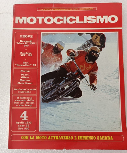 Motociclismo 1973 kawasaki - 4,