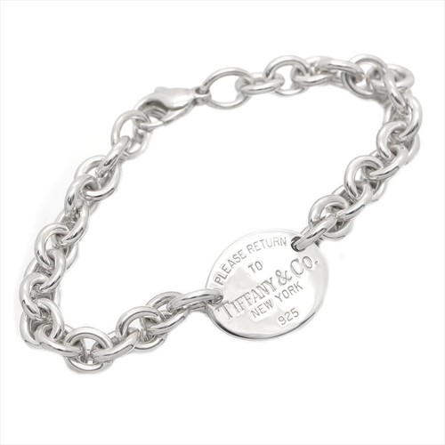 Tiffany oval tag return - &,