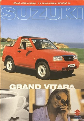 Suzuki grand vitara e - vitara, 1.6