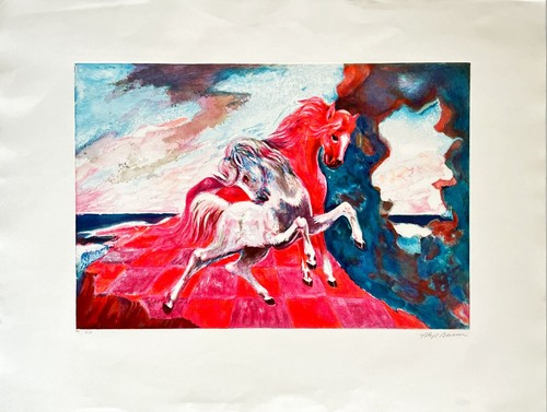 Litografia originale aligi - originale,