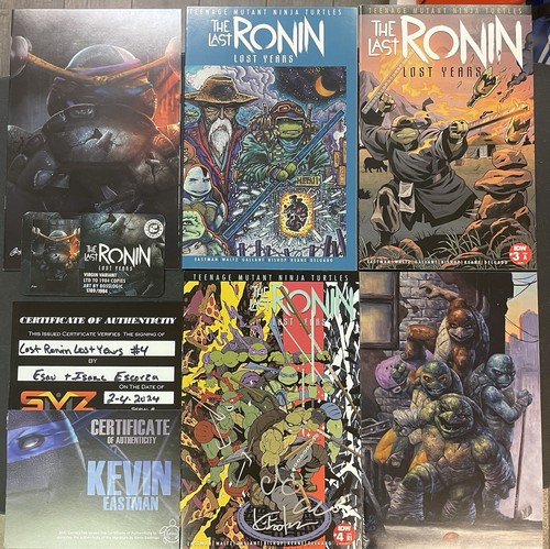 Tmnt last ronin lost - ronin, years