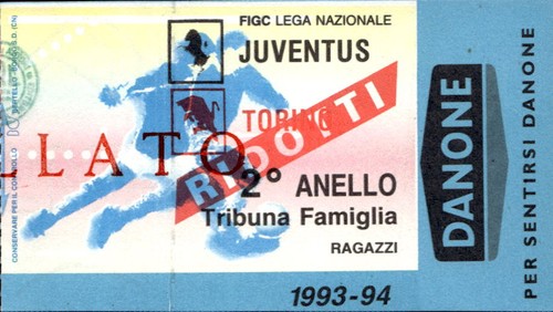 Biglietto stadio juventus - biglietto,