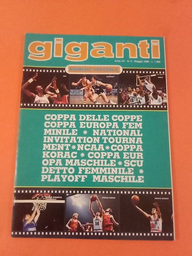 Giganti del basket maggio - del, n°5