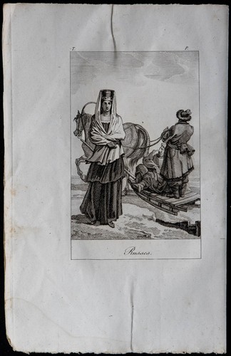 1822 russe incisione - -,