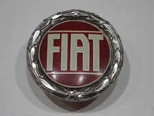 FIAT FREGIO STEMMA EMBLEMA LOGO CON ALLORO PER COFANO O BAULE BOMISA (7)