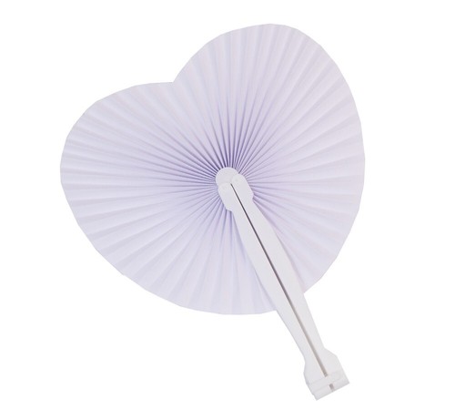 Ventaglio cuore 1 - pz,